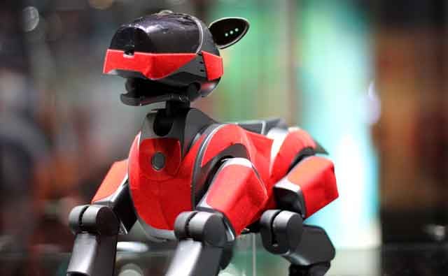 AI in business Sony robot pets