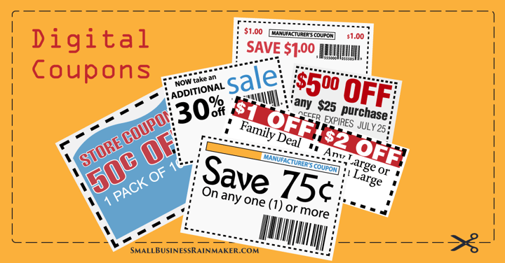 digital coupons for sales growth