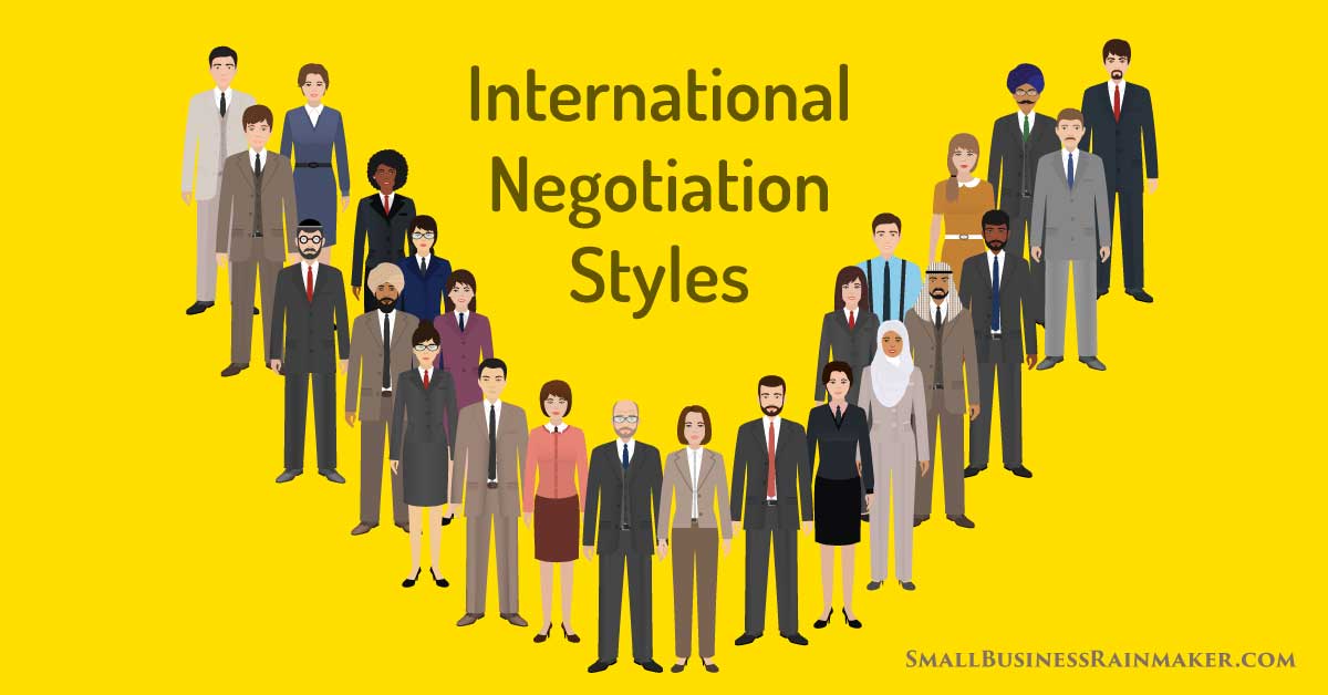 international negotiation strategies going global