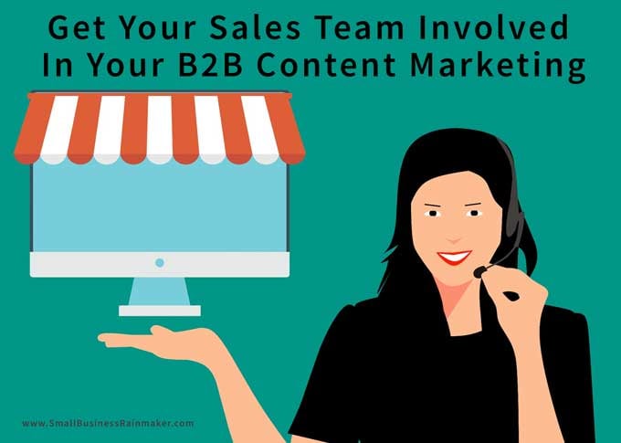 use direct outreach and telemarketing for B2B content