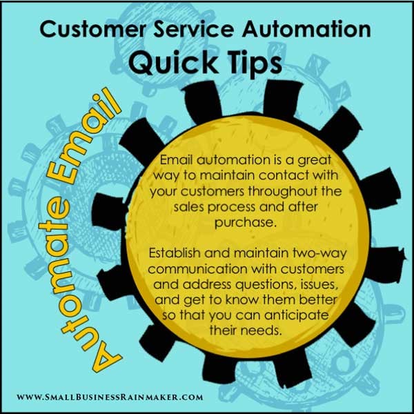 use email automation to improve customer service