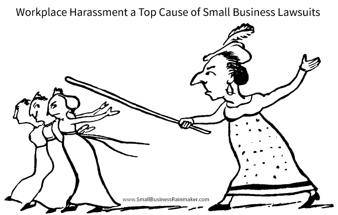 workplace harassment cause of small business lawsuits